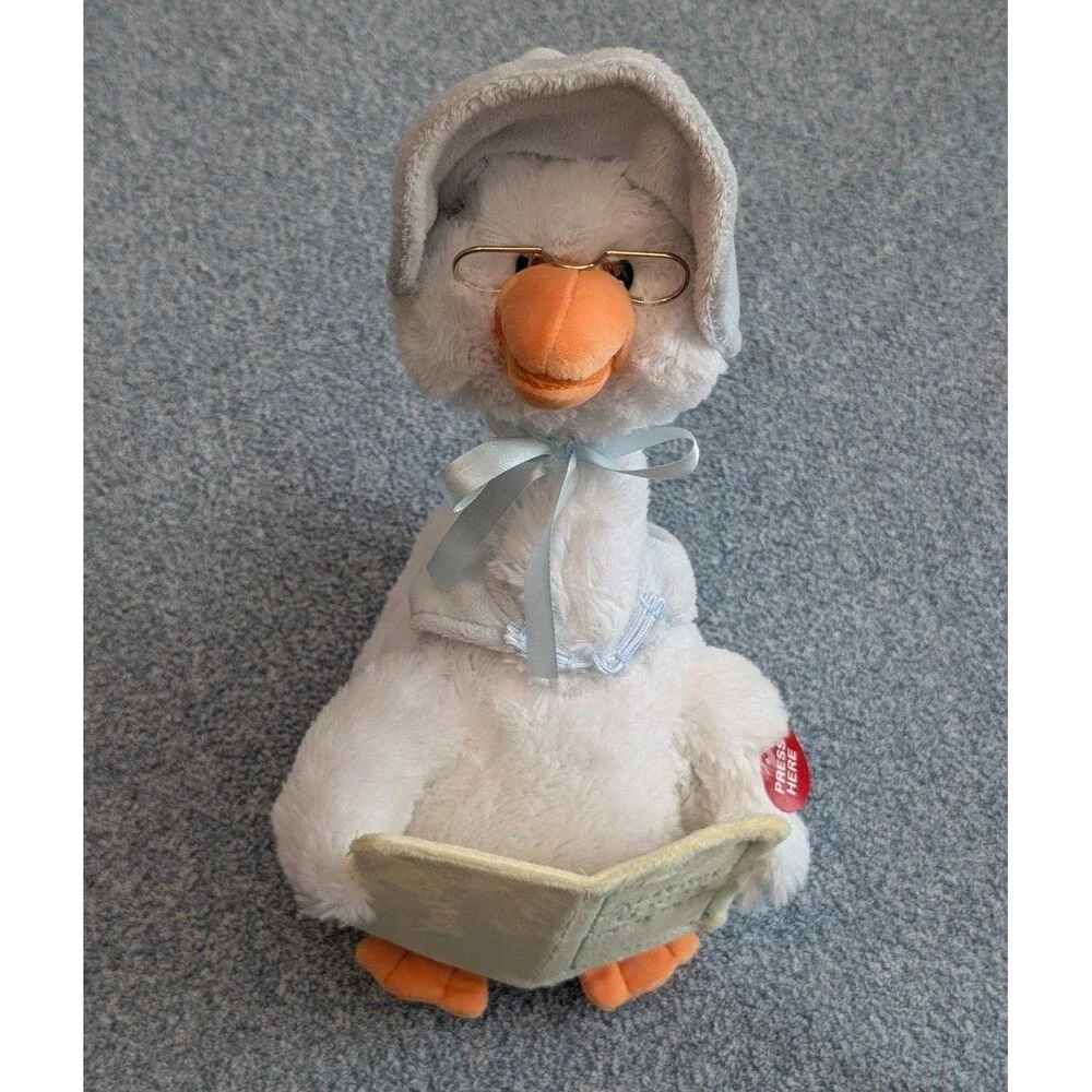 Mother Goose Animated Story Telling Nursery Rhymes Plush Cuddle Barn 14